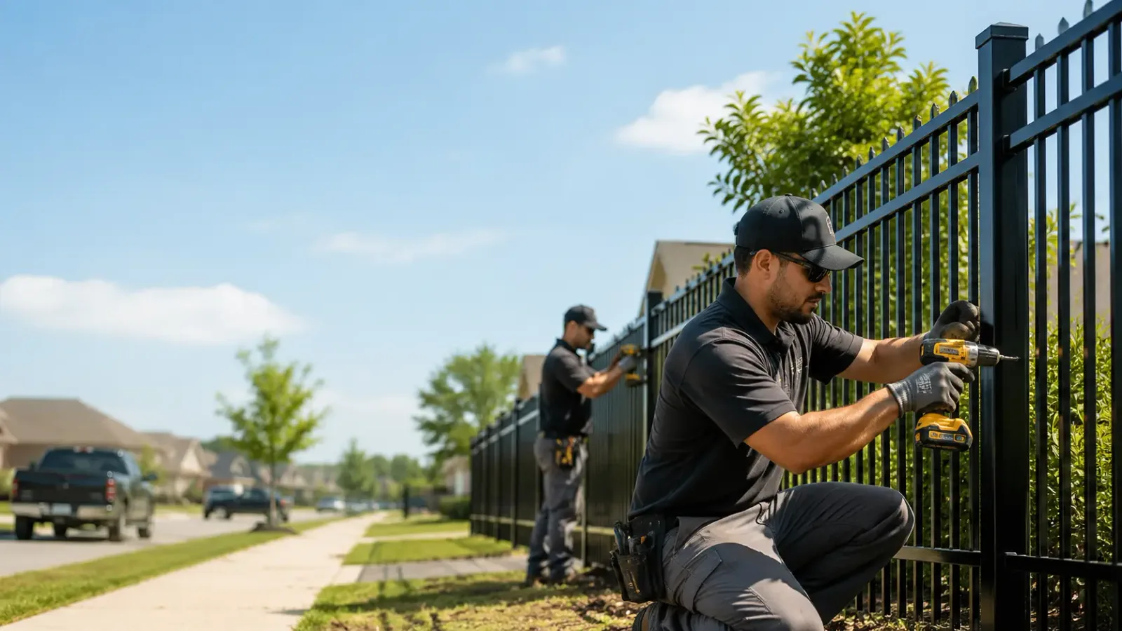 Metal Fence Installation in Schnecksville, PA
